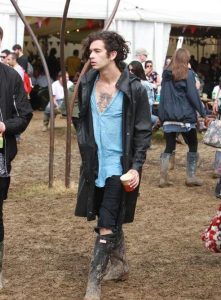 Glastonbury Festival backstage 2021